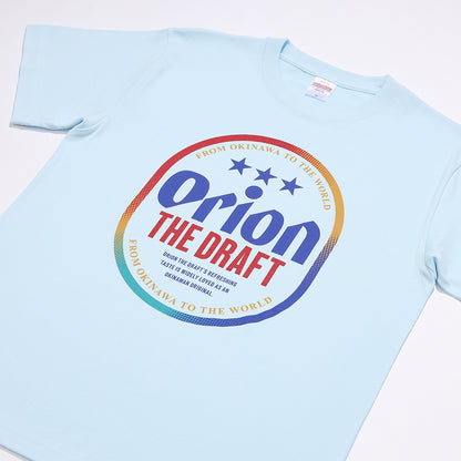 オリオン ザ・ドラフト缶 Tシャツ：ライトブルー