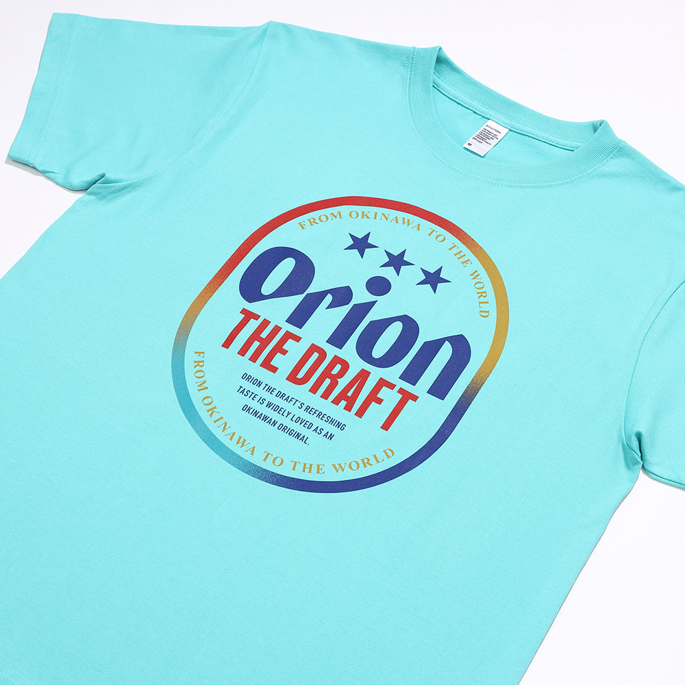 オリオン ザ・ドラフト缶 Tシャツ：ライムグリーン