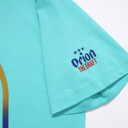 オリオン ザ・ドラフト缶 Tシャツ：ライムグリーン