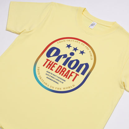 オリオン ザ・ドラフト缶 Tシャツ：ライトイエロー