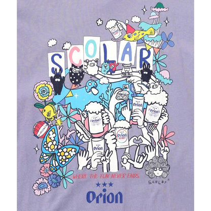 ORION×ScoLar ハンズアップチュニック（パープル）