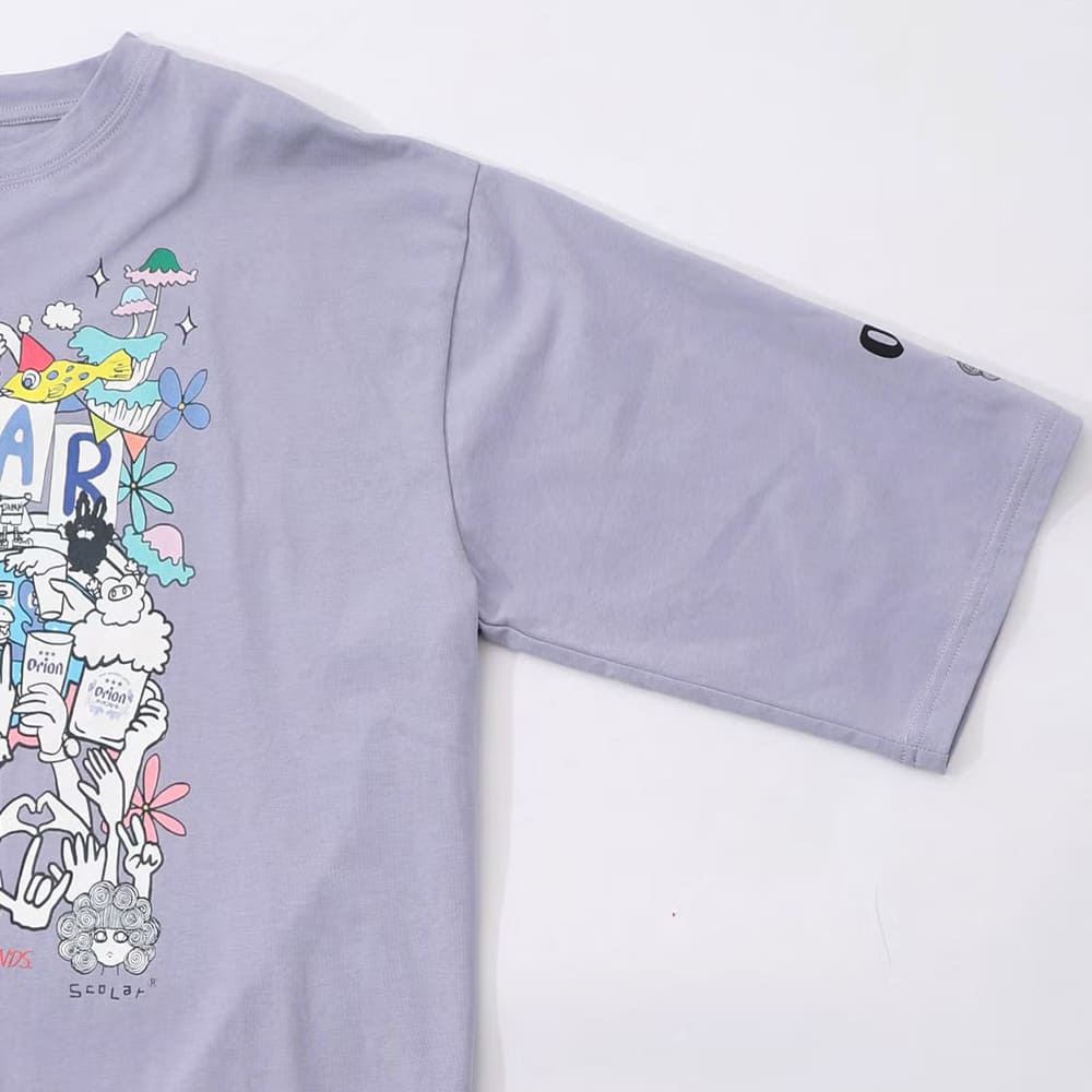 ORION×ScoLar ハンズアップチュニック パープル スカラーコラボ コラボ