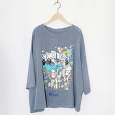 ORION×ScoLar ハンズアッププルオーバー （ブルー／Mサイズ）