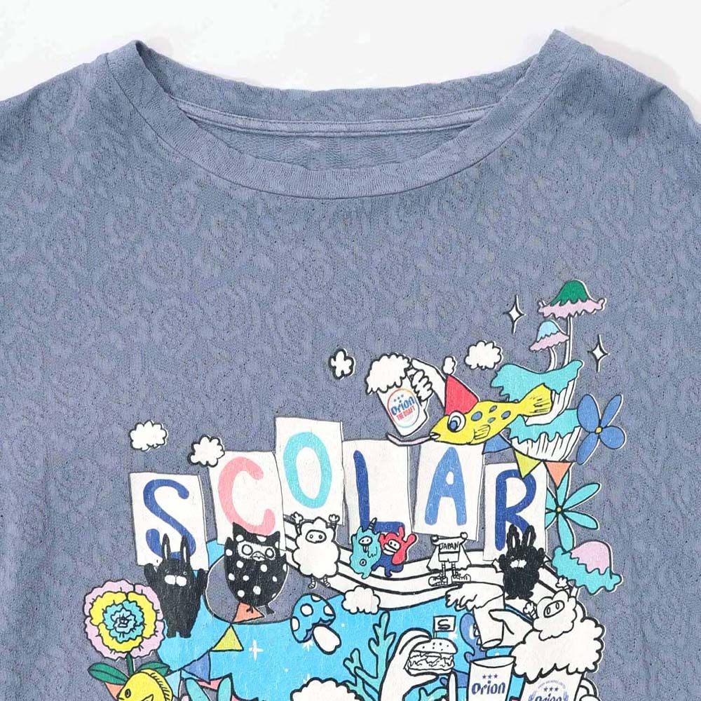 ORION×ScoLar ハンズアッププルオーバー （チャコール／Mサイズ）