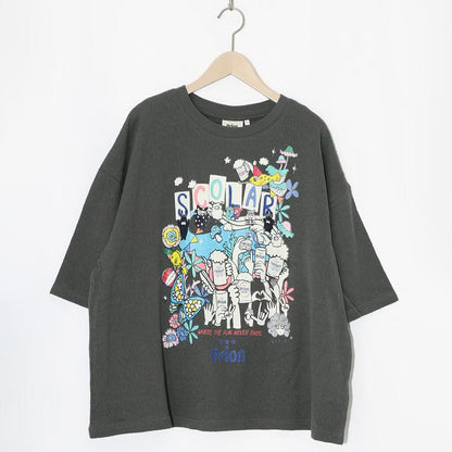 ORION×ScoLar ハンズアッププルオーバー （チャコール／Mサイズ）