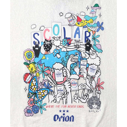 ORION×ScoLar ハンズアッププルオーバー （オフホワイト／Mサイズ）