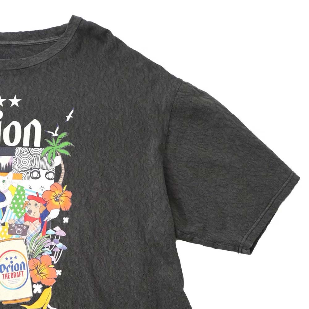 ORION×ScoLar save the planet Tシャツ Mサイズ チャコール スカラー