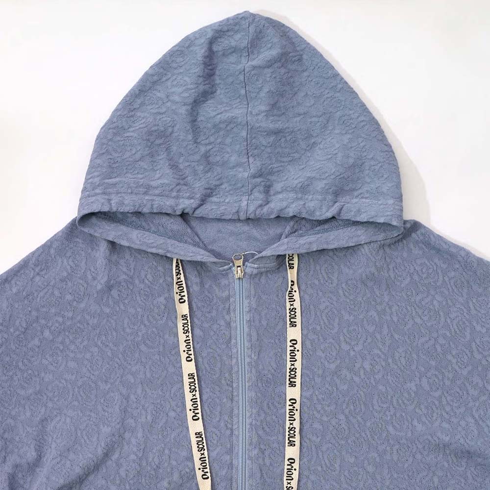 ORION×ScoLar save the planet ジップパーカー （オフホワイト／Mサイズ）