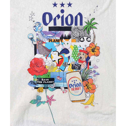 ORION×ScoLar save the planet ジップパーカー （オフホワイト／Mサイズ）