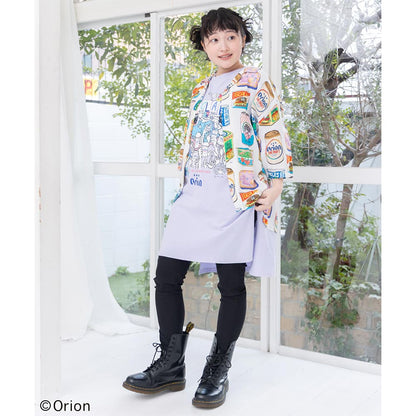 ORION×ScoLar トロピカルポップ缶 総柄シャツ （オフホワイト／Mサイズ）