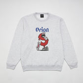 【ORION × STORMY】S chara crew スウェット　カラー：GRAY