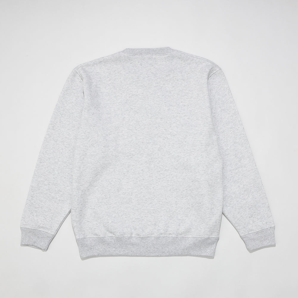 【ORION × STORMY】S chara crew スウェット　カラー：GRAY