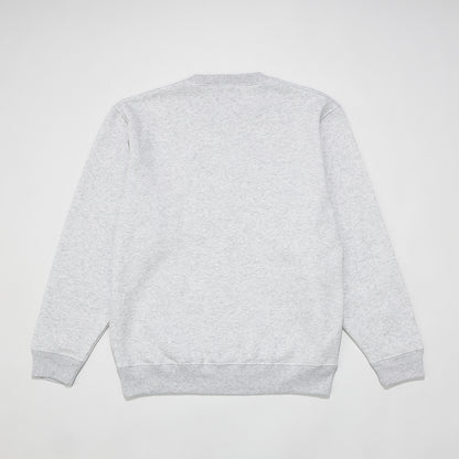 【ORION × STORMY】S chara crew スウェット　カラー：GRAY