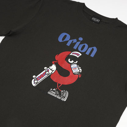 【ORION × STORMY】S chara Tシャツ　カラー：BLACK