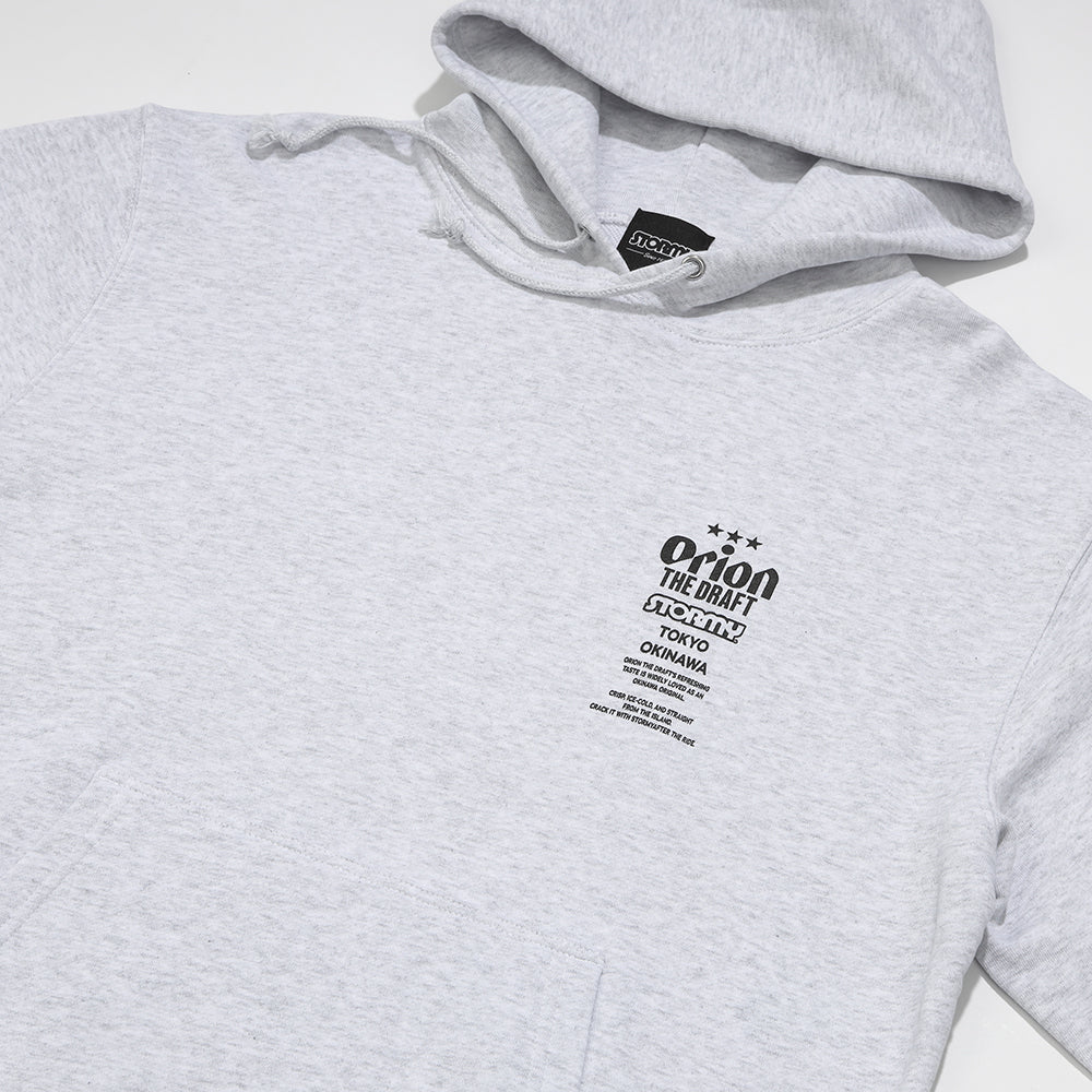【ORION × STORMY】skatepark フーディ　カラー：GRAY