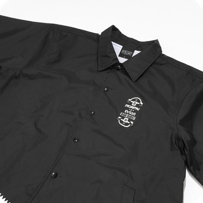 【ORION × STORMY】コーチジャケット　カラー：BLACK