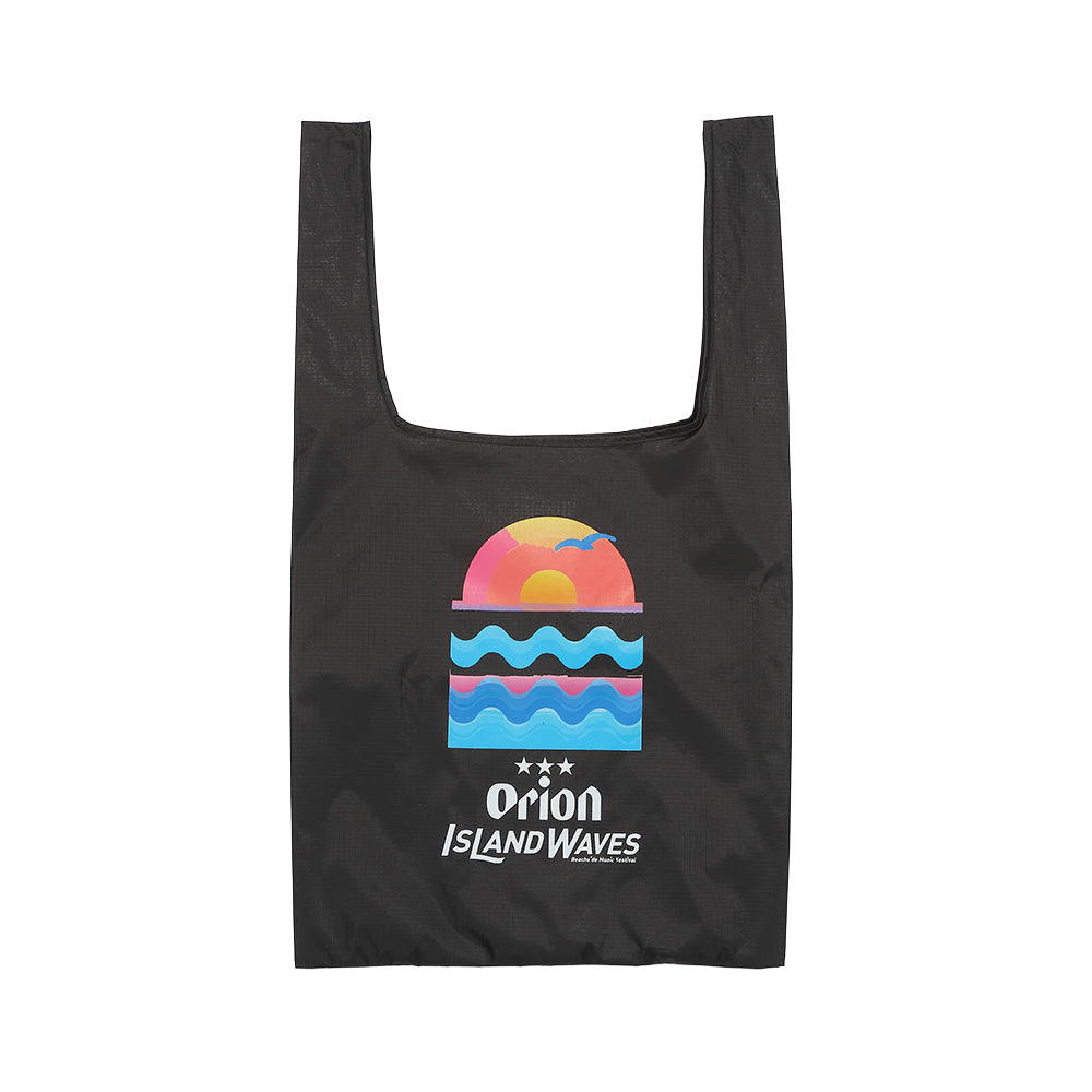 ORION ISLAND WAVES　オリジナルマルシェバッグ（ブラック）