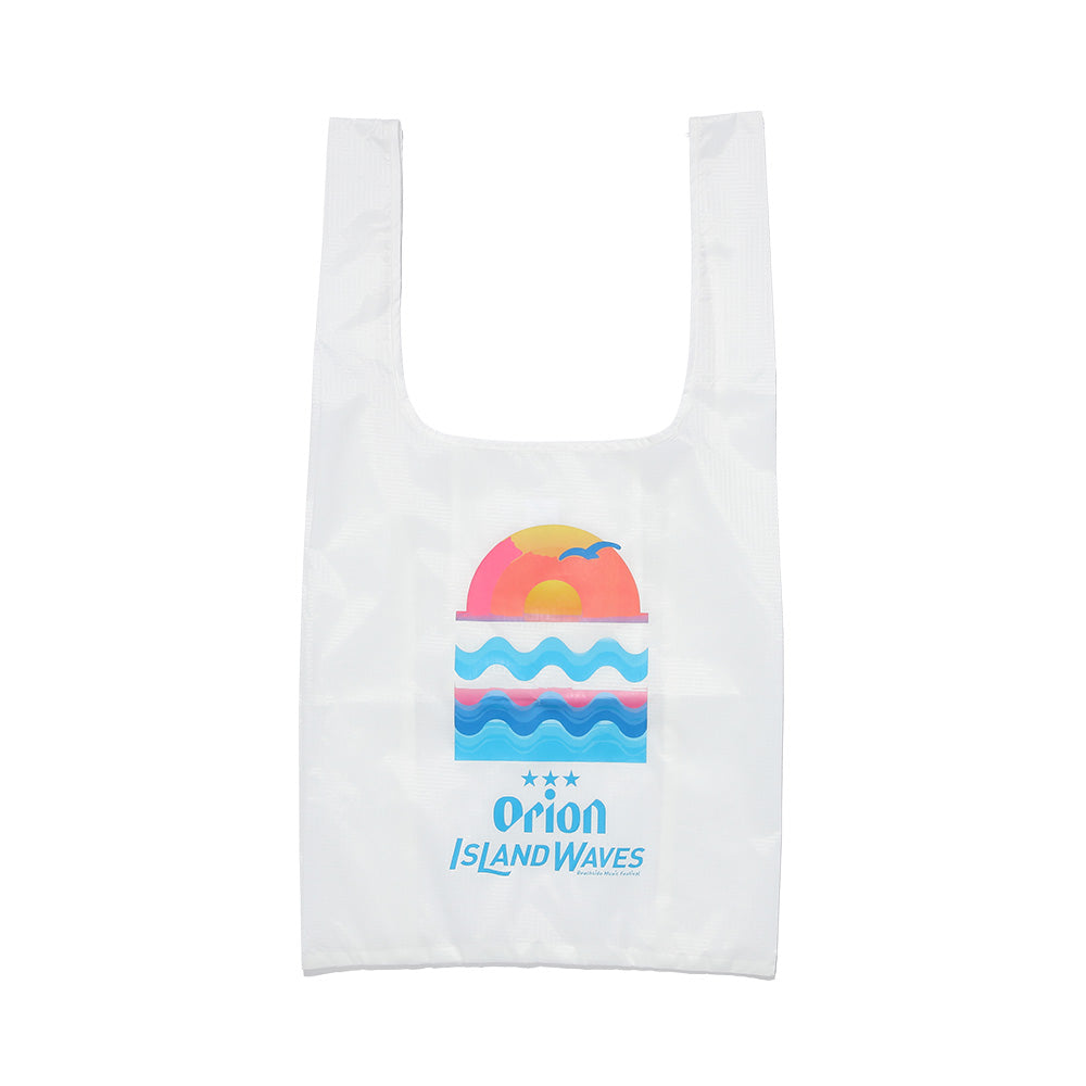 ORION ISLAND WAVES　オリジナルマルシェバッグ（ホワイト）
