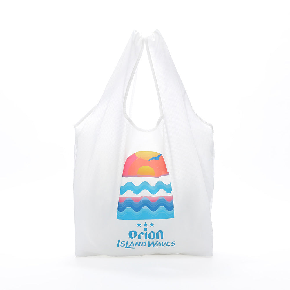 ORION ISLAND WAVES　オリジナルマルシェバッグ（ホワイト）