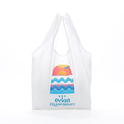 ORION ISLAND WAVES　オリジナルマルシェバッグ（ホワイト）