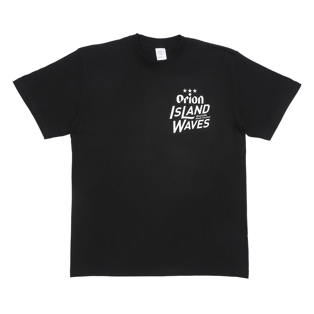 ORION ISLAND WAVES オリジナルTシャツ（ブラック） – オリオンビール