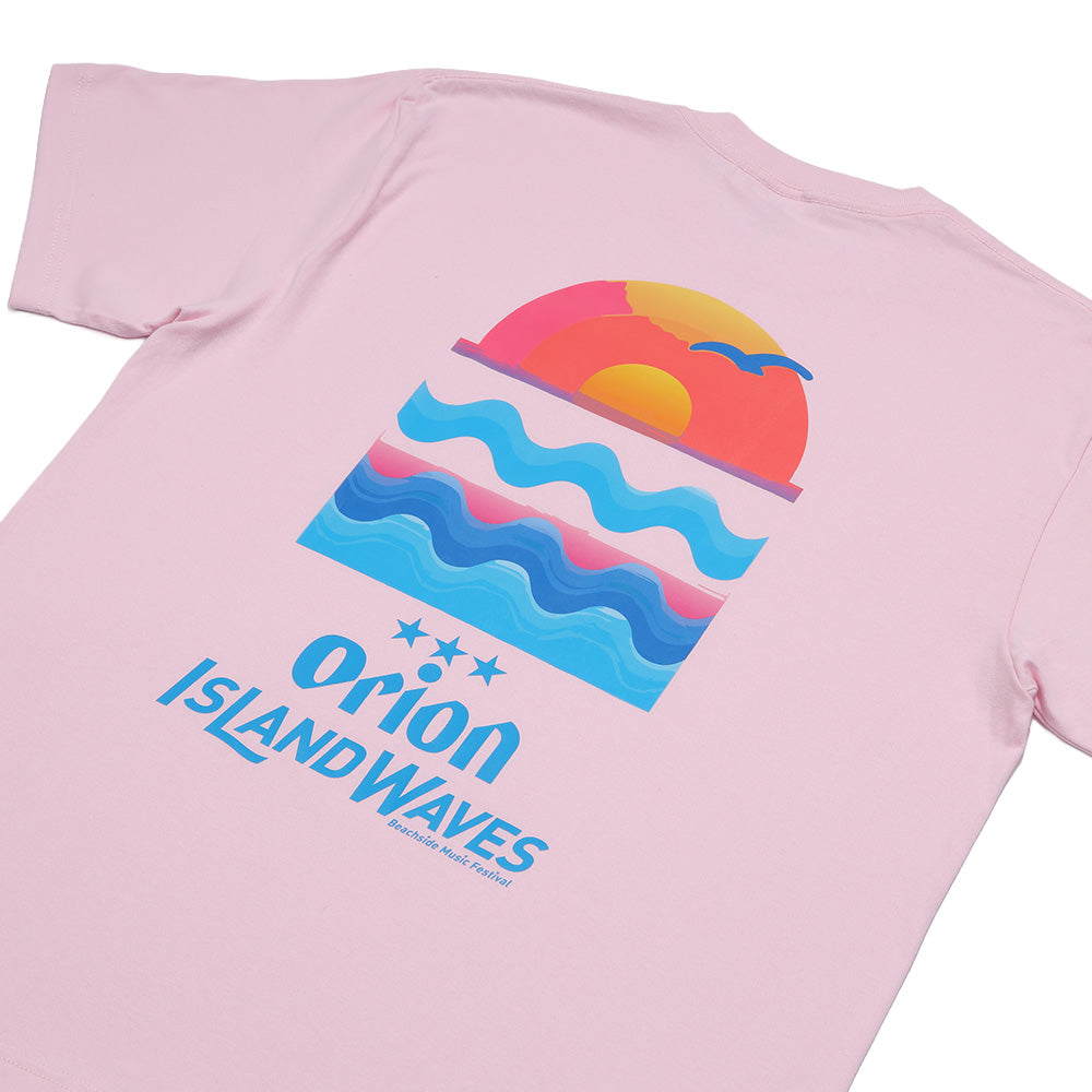 ORION ISLAND WAVES　オリジナルTシャツ（ピンク）