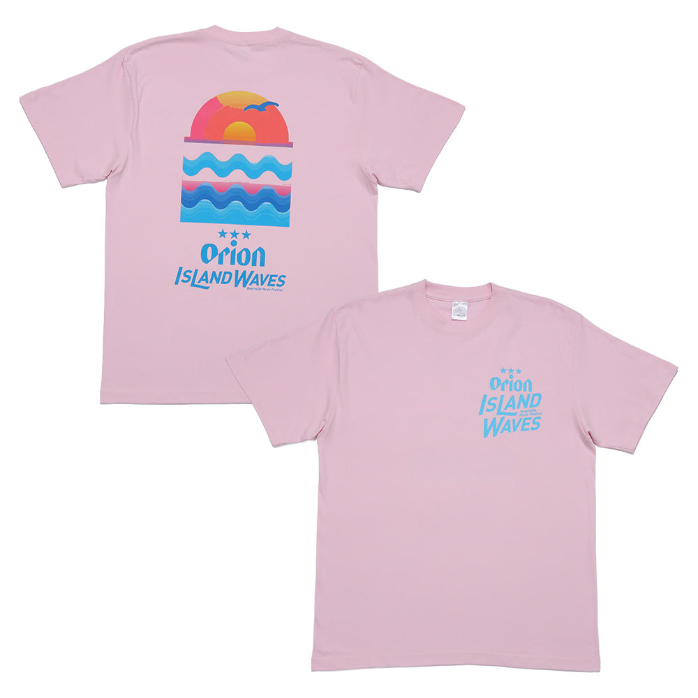 ORION ISLAND WAVES オリジナルTシャツ（ピンク） – オリオンビール