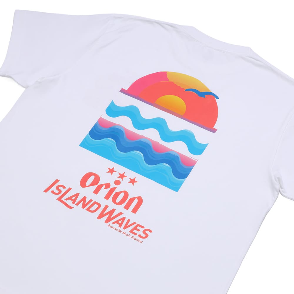 ORION ISLAND WAVES オリジナルTシャツ（ホワイト）