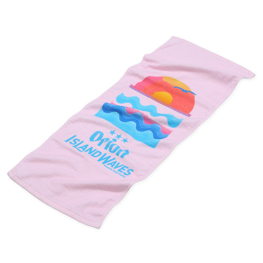 ORION ISLAND WAVES　オリジナルフェイスタオル（ピンク）