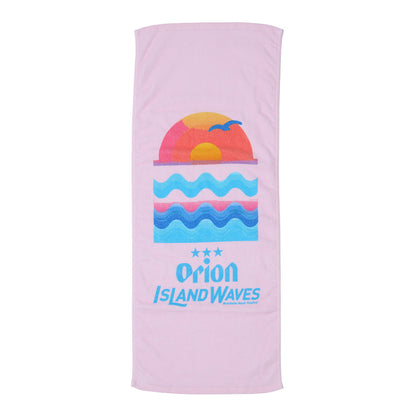 ORION ISLAND WAVES　オリジナルフェイスタオル（ピンク）