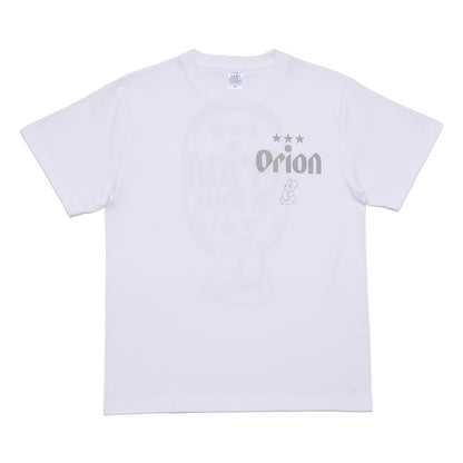 ORION×BOKU WA KUMA  コラボ Orion THE DRAFT KUMA Tシャツ (ホワイト×シルバー）