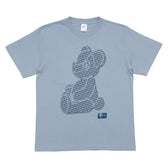 ORION×BOKU WA KUMA コラボ Orion Monogram KUMA Tシャツ（アシッドブルー×ネイビー）