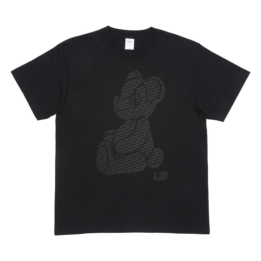 ORION×BOKU WA KUMA コラボ Orion Monogram KUMA Tシャツ（ブラック×ブラック）