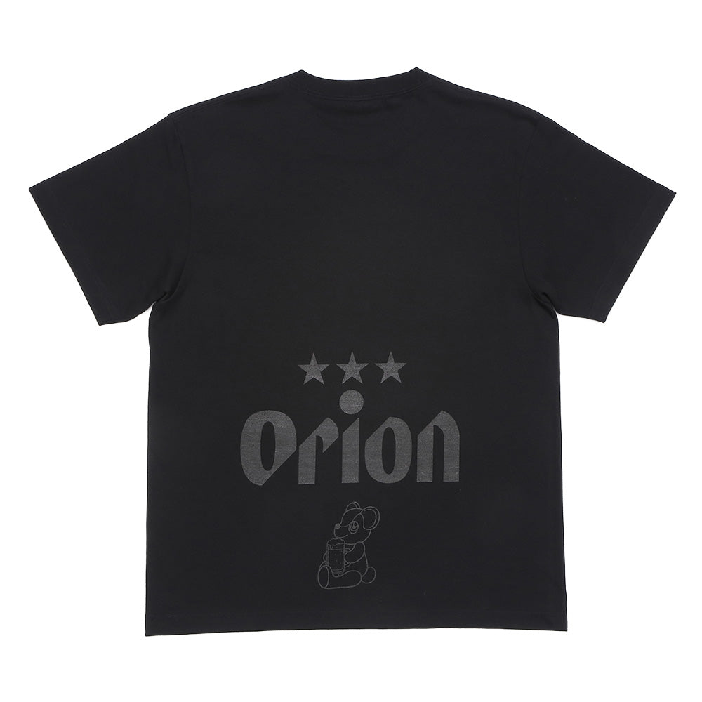 ORION×BOKU WA KUMA コラボ Orion Monogram KUMA Tシャツ（ブラック×ブラック）