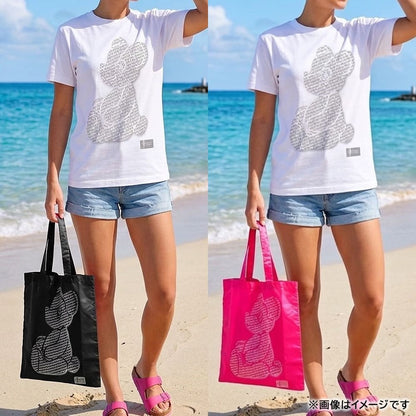 ORION×BOKU WA KUMA コラボ Orion Monogram KUMA Tシャツ （ホワイト×シルバー）
