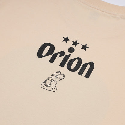 ORION×BOKU WA KUMA コラボ Orion OKINAWA Soba Tシャツ（ナチュラル×ブラック）