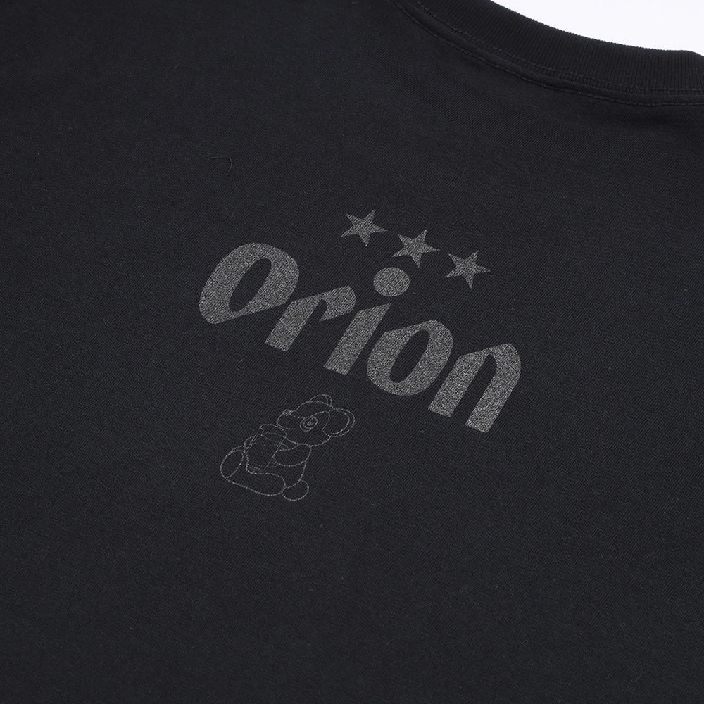 ORION×BOKU WA KUMA コラボ Orion OKINAWA Soba Tシャツ（ブラック×ブラック）