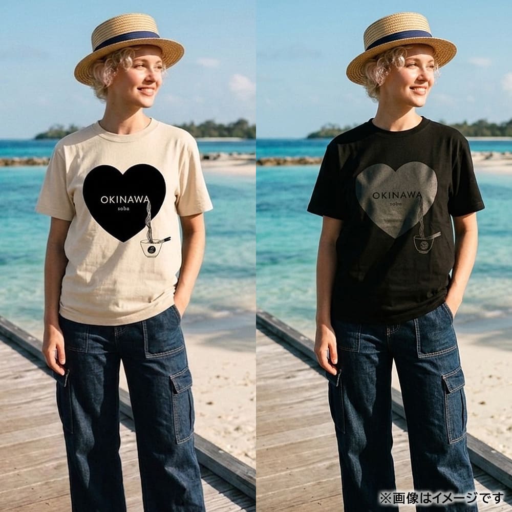 ORION×BOKU WA KUMA コラボ Orion OKINAWA Soba Tシャツ（ナチュラル