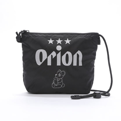 ORION×BOKU WA KUMA コラボ Orion×KUMA サコッシュ（ブラック×シルバー）
