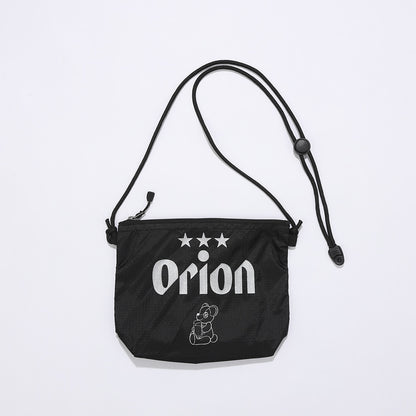 ORION×BOKU WA KUMA コラボ Orion×KUMA サコッシュ（ブラック×シルバー）