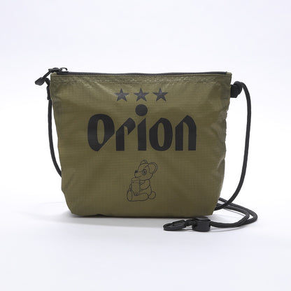 ORION×BOKU WA KUMA  コラボ Orion×KUMA サコッシュ （オリーブ×ブラック）
