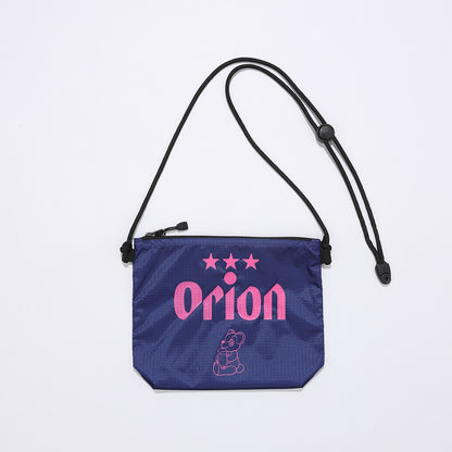 ORION×BOKU WA KUMA  コラボ Orion×KUMA　サコッシュ （ネイビー×ピンク）