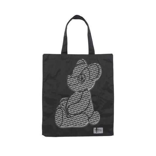 ORION×BOKU WA KUMA コラボ Orion Monogram KUMAトートバッグ（ブラック×シルバー）