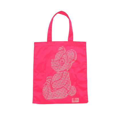 ORION×BOKU WA KUMA  コラボ Orion Monogram KUMAトートバッグ（ピンク×シルバー）
