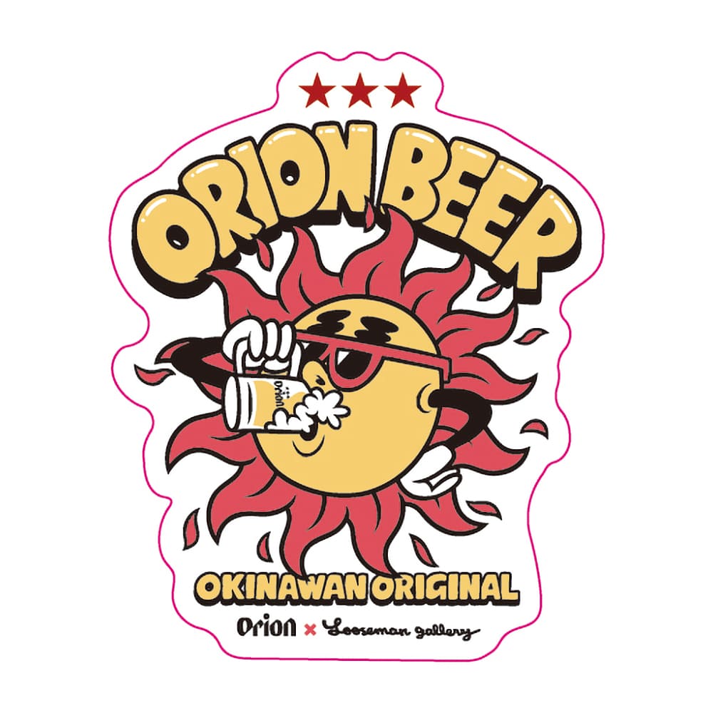 LOOSEMAN GALLERY×ORION SUNNY ステッカー