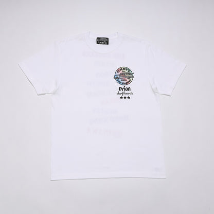 ORION×JIMMY'Z CITY TEE　WHITE