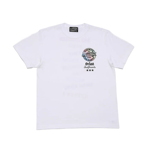 ORION×JIMMY'Z CITY TEE　WHITE