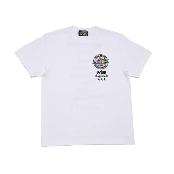 ORION×JIMMY'Z CITY TEE　WHITE
