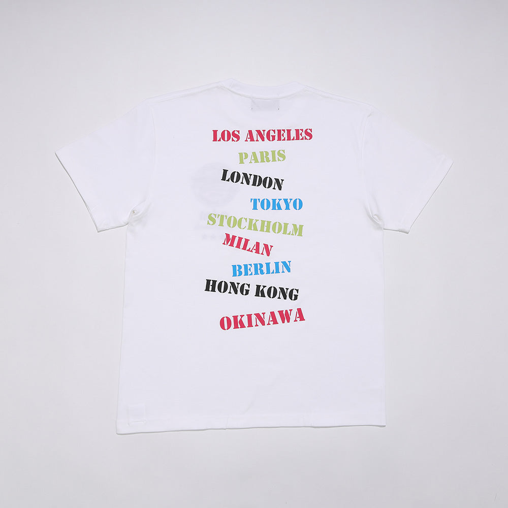 ORION×JIMMY'Z CITY TEE　WHITE
