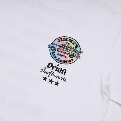 ORION×JIMMY'Z CITY TEE　WHITE